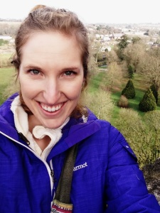 A selfie at the top of the Blarney Castle had to be done.